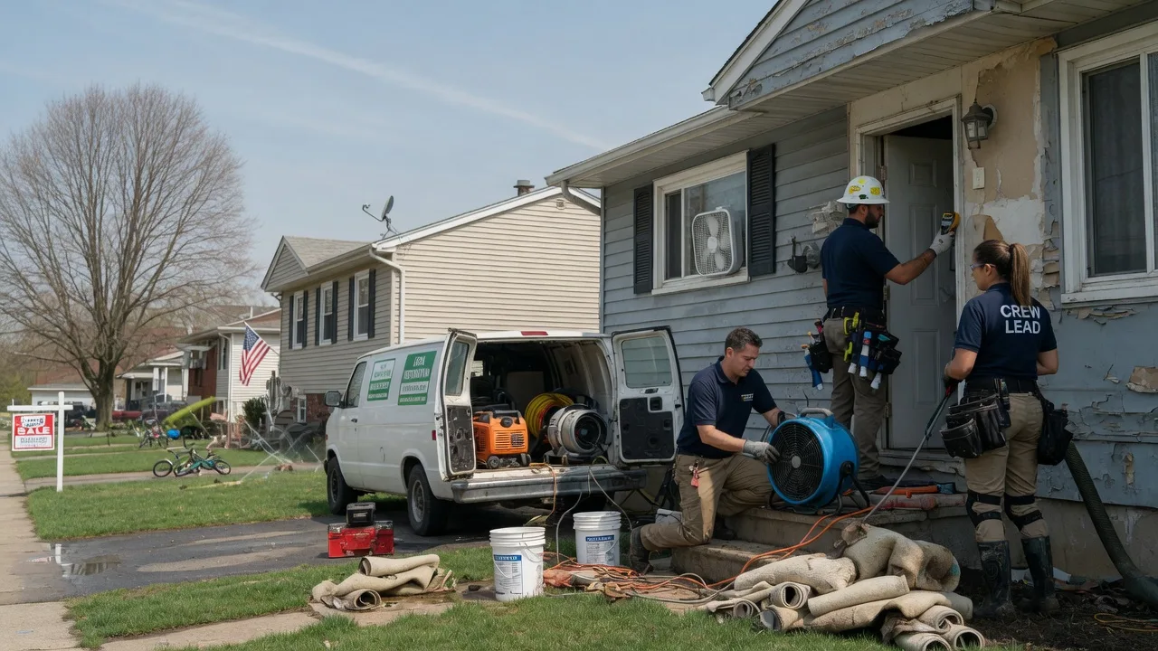 Flood Cleanup in Le Roy, KS near me